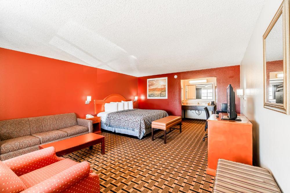 King Bed with Sofa Bed Smoking interior